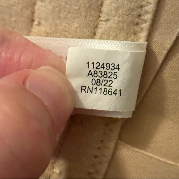 Cacique Lane Bryant Lightly Lined Full Coverage Underwire Beige Tan Bra Size 46F - Picture 7 of 9